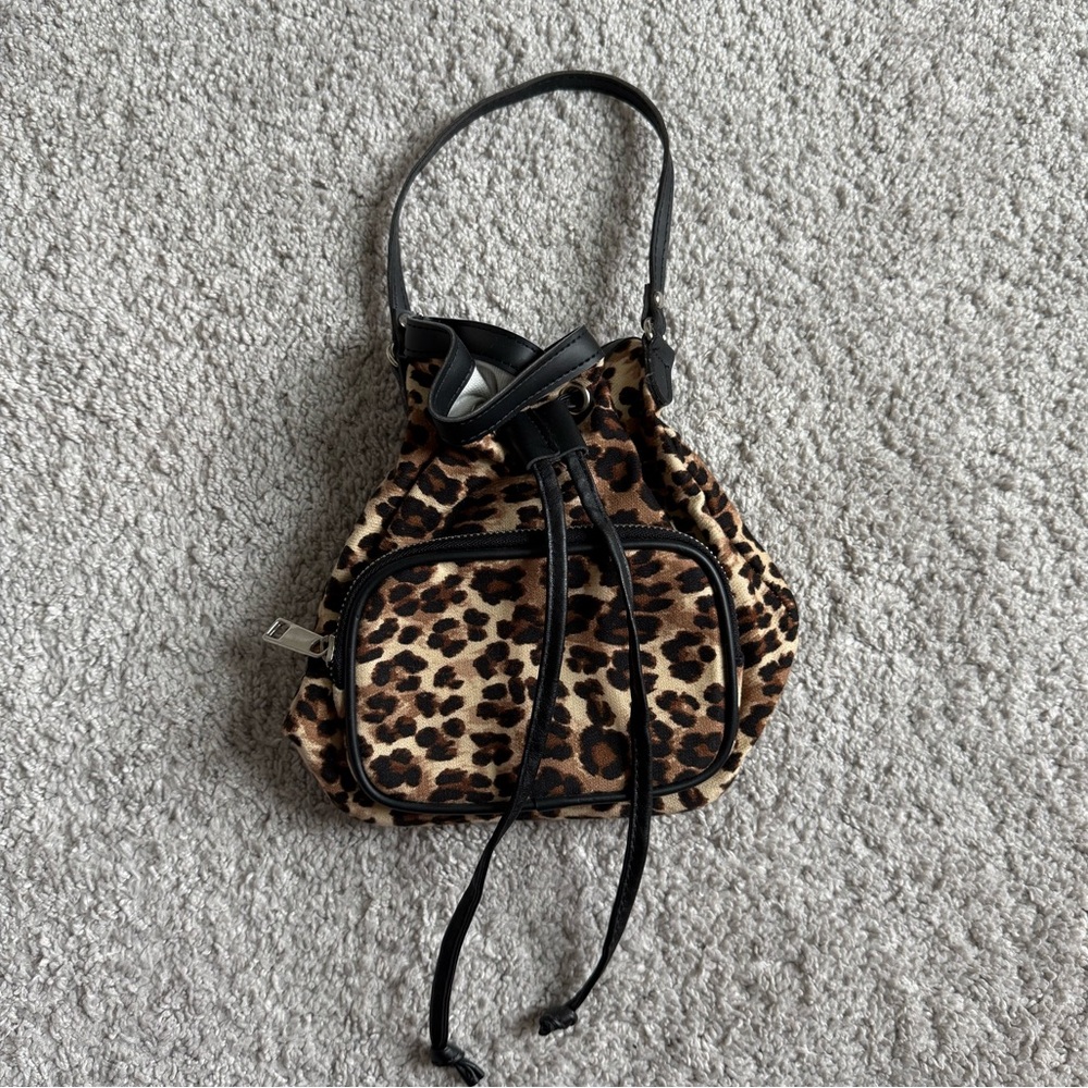 Leopard Pouch Bag